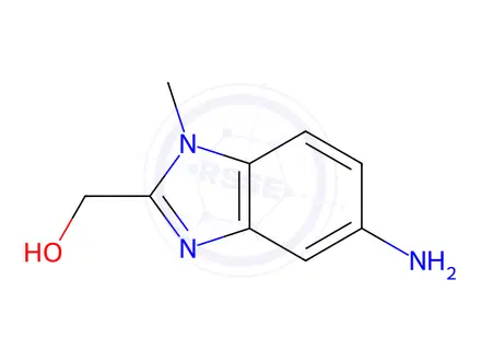 Chemical structure of (5-Amino-1-methyl-1H-benzoimidazol-2-yl)-methanol
