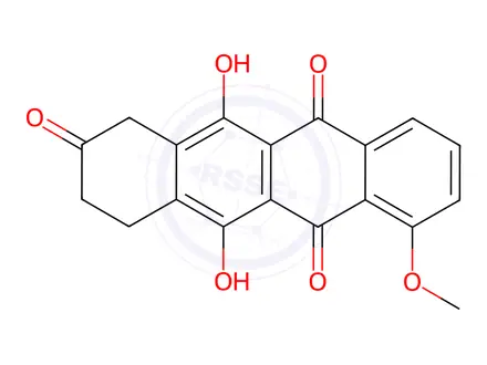 Chemical structure of Doxorubicin Impurity 8
