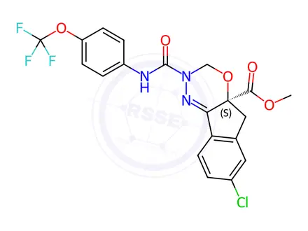 Chemical structure of Indoxacarb Impurity 6