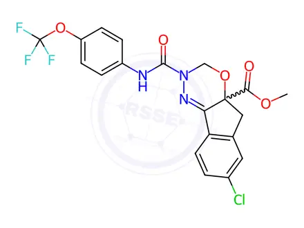 Chemical structure of Indoxacarb Impurity 13