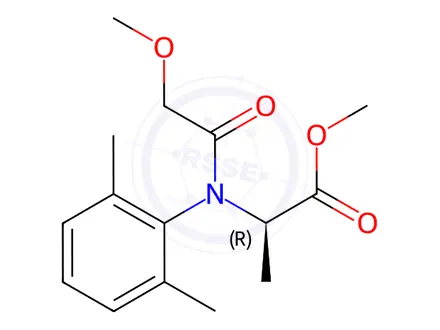 Chemical structure of Metalaxyl-M