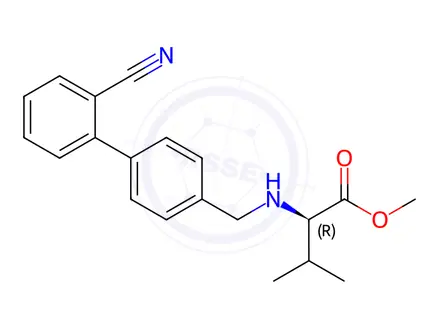Chemical structure of Valsartan Impurity 83 Monomer