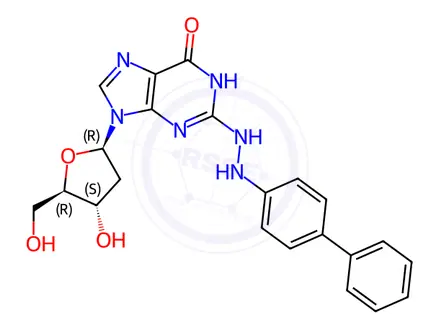 Chemical structure of Xanthosine Impurity 3