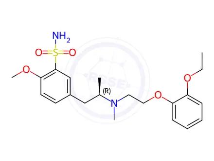 Chemical structure of Tamsulosin Hydrochloride Impurity 42