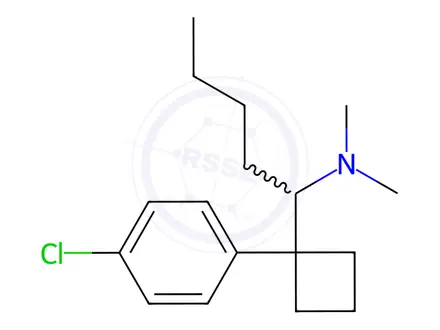 Chemical structure of Sibutramine Impurity 24 (Sibutramine USP Related Compound C)