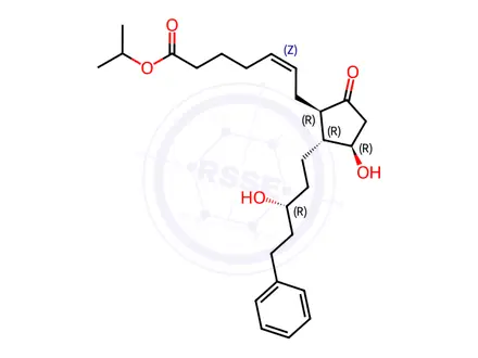 Chemical structure of Latanoprost Impurity 26