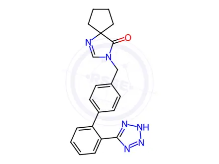 Chemical structure of Irbesartan Impurity 14