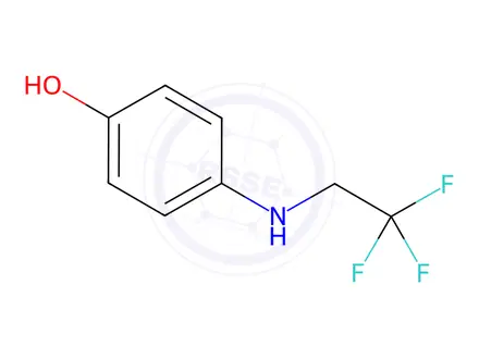 Chemical structure of 4-((2,2,2-Trifluoroethyl)amino)phenol