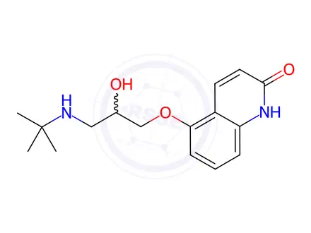 Chemical structure of Carteolol HCl EP Impurity H