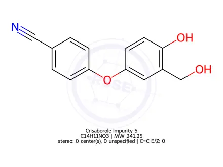 Chemical structure of Crisaborole Impurity 5