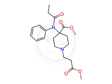 Chemical structure of Remifentanil hydrochloride-* narc (Y0001892)