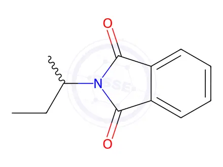 Chemical structure of N-sec-Butylphthalimide