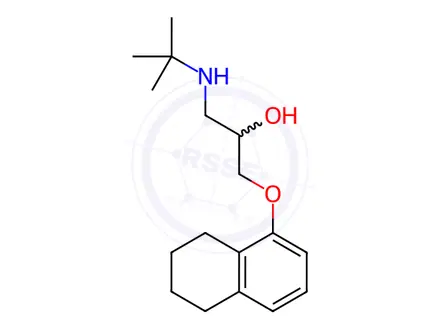 Chemical structure of Nadolol-Impurity G (Hydrochloride)