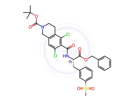 Chemical structure of Lifitegrast Impurity 19
