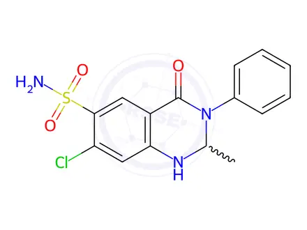 Chemical structure of Metolazone Impurity 3 (Metolazone EP Impurity C)