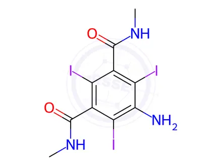 Chemical structure of Amidotrizoic Acid Impurity 112