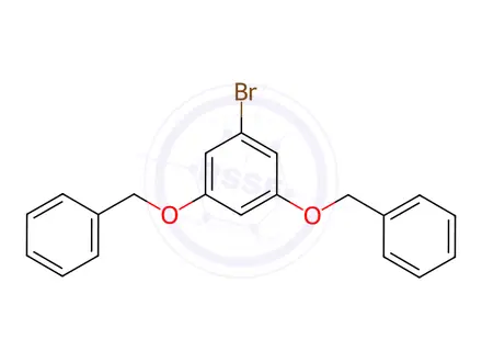 Chemical structure of 1-Bromo-3,5-bis(phenylmethoxy)benzene
