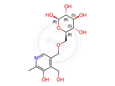 Chemical structure of Pyridoxine Impurity 107