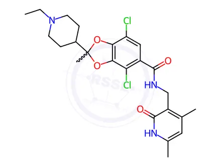 Chemical structure of Valemetostat Tosylate Impurity 172