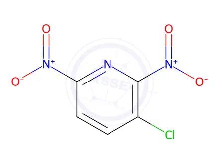 Chemical structure of 3-Chloro-2,6-dinitropyridine