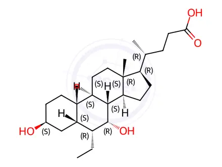 Chemical structure of Obeticholic Acid Impurity 35