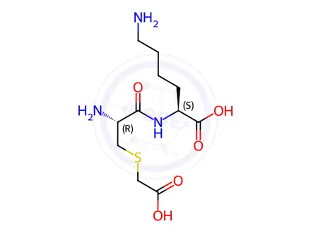 Chemical structure of Carbocisteine Impurity 61