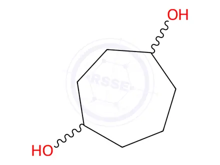 Chemical structure of Cycloheptane-1,4-diol