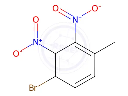 Chemical structure of 4-Bromo-2,3-dinitrotoluene