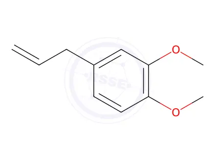 Chemical structure of Methyl eugenol in acetonitrile