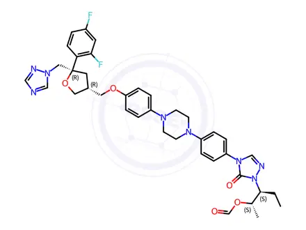 Chemical structure of Posaconazole Impurity 78