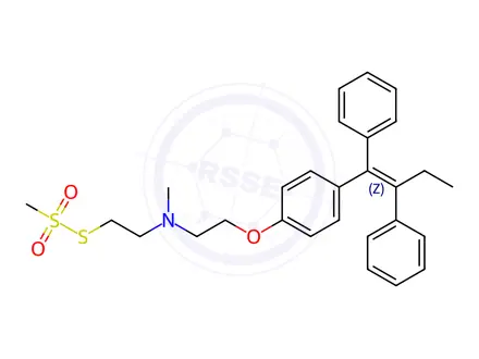 Chemical structure of Tamoxifen Citrate Impurity 27