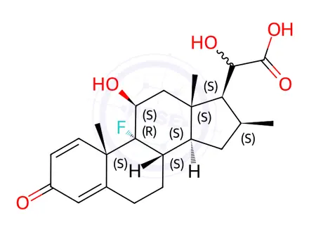 Chemical structure of Betamethasone Impurity 35
