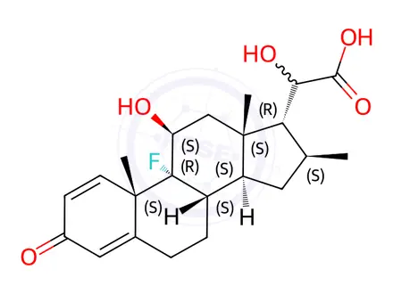 Chemical structure of Betamethasone Impurity 47