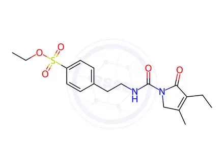 Chemical structure of Glimepiride Impurity 20