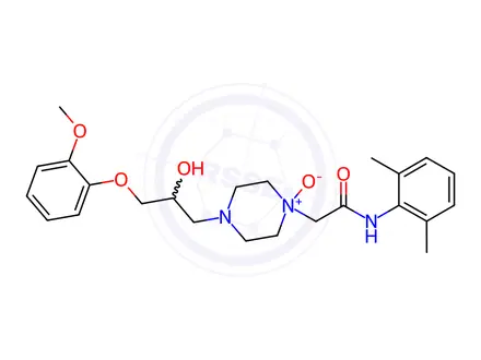 Chemical structure of Ranolazine Impurity 4