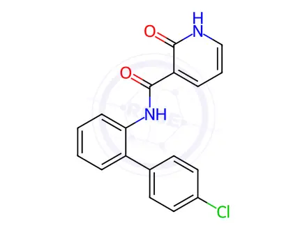 Chemical structure of Bixafen Impurity 4