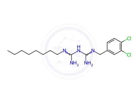 Chemical structure of Olanexidine gluconate