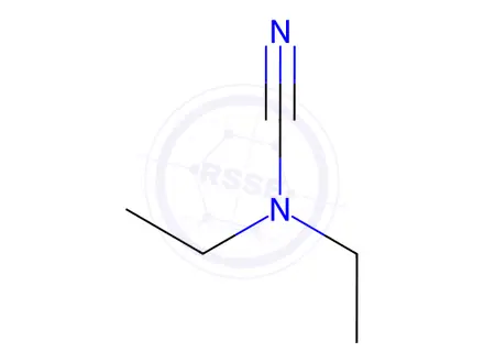 Chemical structure of Diethylcyanamide
