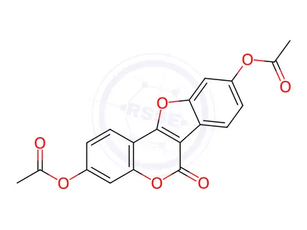 Chemical structure of DIACETATE FOR FLUORESCENCELUORESCENCE