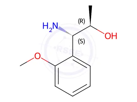 Chemical structure of (1S,2R)-1-AMINO-1-(2-METHOXYPHENYL)PROPAN-2-OL