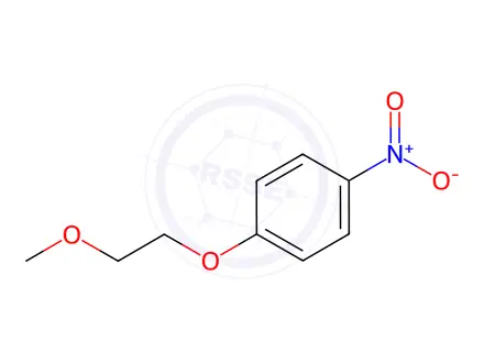 Chemical structure of 1-(2-Methoxyethoxy)-4-nitrobenzene