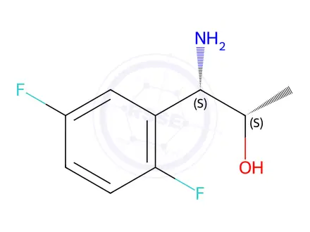 Chemical structure of (1S,2S)-1-AMINO-1-(2,5-DIFLUOROPHENYL)PROPAN-2-OL