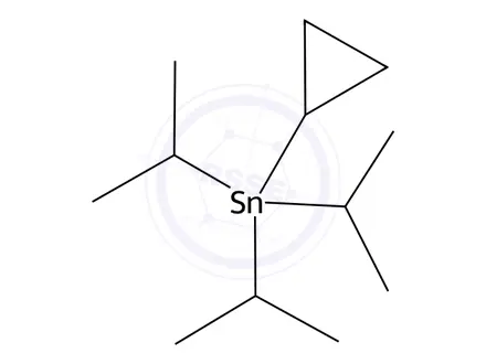 Chemical structure of Cyclopropyltriisopropylstannane