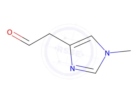 Chemical structure of (1-METHYL-1H-IMIDAZOL-4-YL)-ACETALDEHYDE