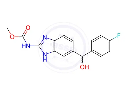 Chemical structure of Hydroxyflubendazole