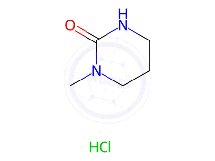 Chemical structure of 1-methyl-1,3-diazinan-2-one hydrochloride
