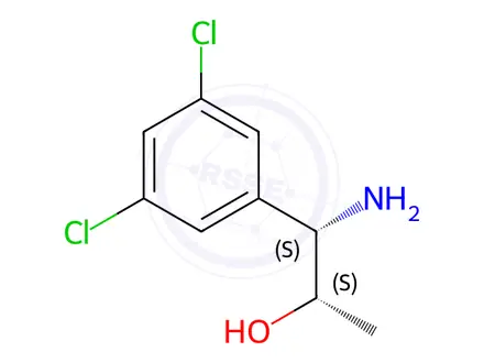 Chemical structure of (1S,2S)-1-AMINO-1-(3,5-DICHLOROPHENYL)PROPAN-2-OL