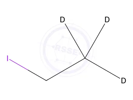 Chemical structure of Iodoethane-2,2,2-d3
