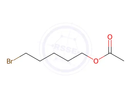Chemical structure of 5-Bromopentyl Acetate