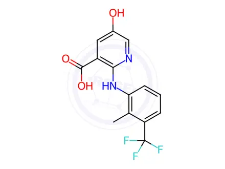 Chemical structure of 5-Hydroxyflunixin